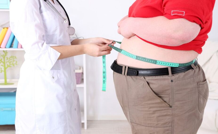 O cauză comună a dezvoltării diabetului de tip 2 este obezitatea abdominală